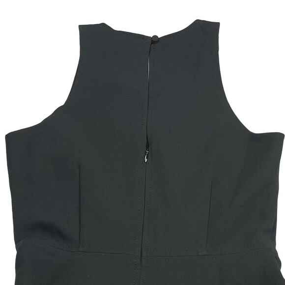 NWT BANANA REPUBLIC Stretch Racerback Fit-and-Flare Sz 0 Black - Picture 7 of 7